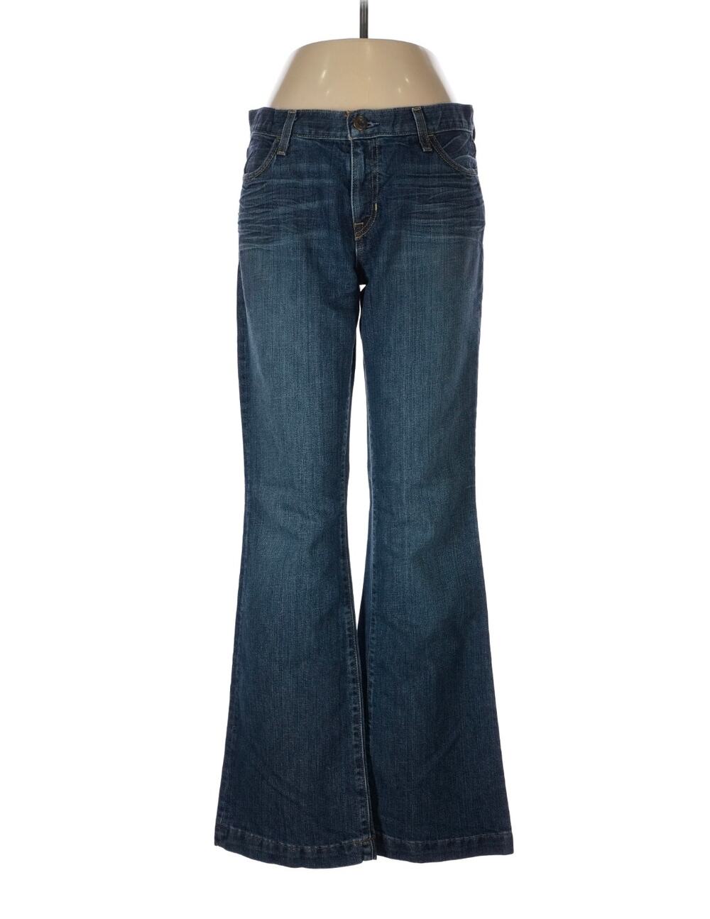 Vintage Y2K GAP Original Long & Lean Flare Jeans Dark Wash | Women’s 10